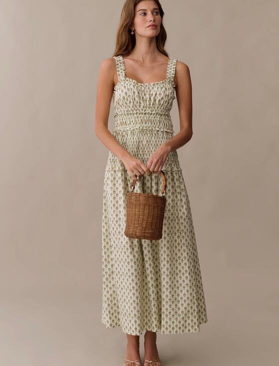 o.p.t Dresses & Skirts - New O.P.T freya cotton wild daisy maxi dress $160 M